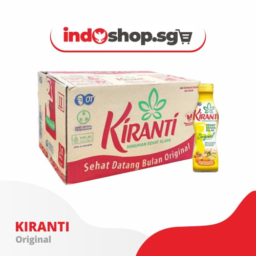 WHOLESALE Kiranti Herbal Drink Menstruation 1 Carton 24 bottle each 150ml #indoshop