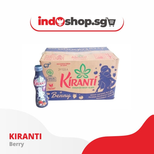 WHOLESALE Kiranti Herbal Drink Menstruation 1 Carton 24 bottle each 150ml #indoshop