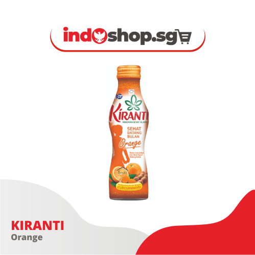 Kiranti Herbal drink bottle 150ml healthy drink to help relieve menstrual pain #indoshop#