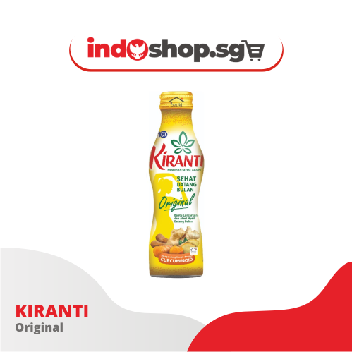 Kiranti Herbal drink bottle 150ml healthy drink to help relieve menstrual pain #indoshop#
