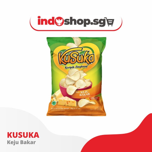 Cassava Tapioca Chips | Kusuka Keripik Singkong 180 gram