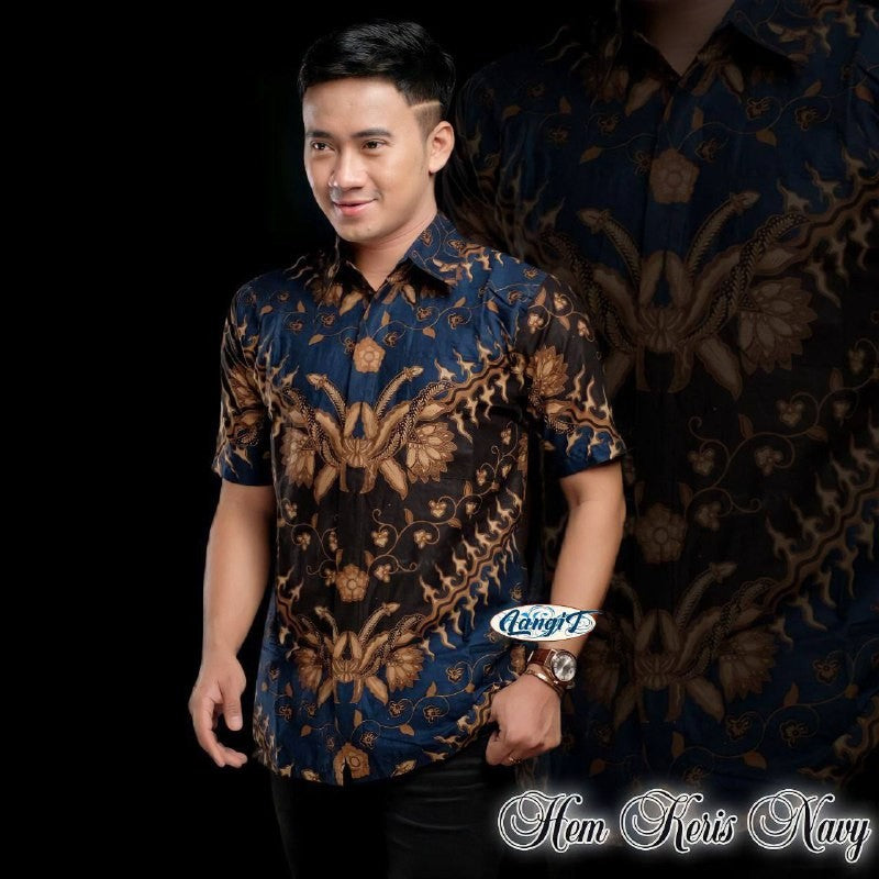 Kemeja Baju Hem Batik Pria Motif Murah Berkualitas #RNZ
