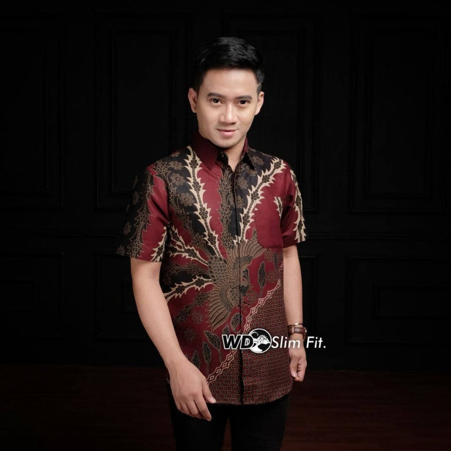 Kemeja Baju Hem Batik Pria Motif Murah Berkualitas #RNZ
