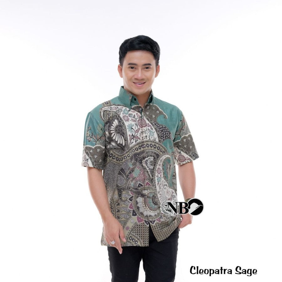 BAJU KEMEJA BATIK PRIA UKURAN SUPER JUMBO SAMPAI XL6 SERAGAM LCc