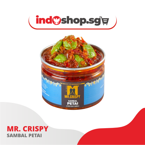 Chili Ready to eat | Sambal Mr Crispy | Cumi Asin | Petai | Jengkol | Bajak Ebi | Teri Medan #indoshop#