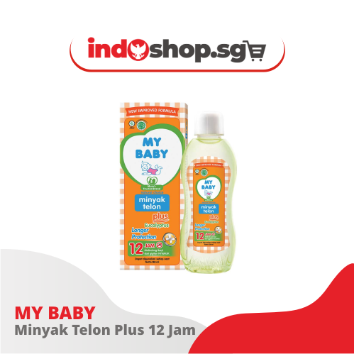 Minyak Telon Oil My Baby Plus Eucalyptus 60ml 90ml | My Baby
