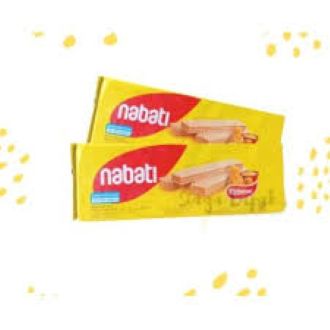 Nabati Wafer Richeese Keju – Creamy Cheese Wafer Snack