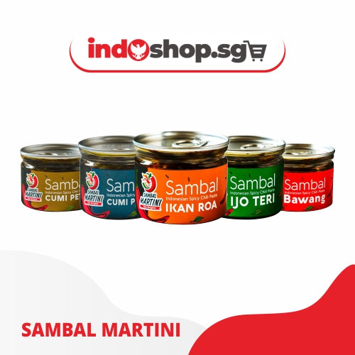 Ready to eat Chili | Sambal Martini Cumi Pete, Sambel Cumi Pedas, Sambal Ikan #indoshop#