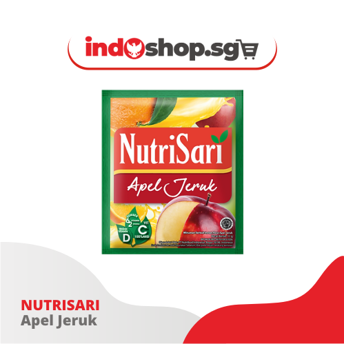 Instant Drink Sachet | Nutrisari 14g x 10 sachets | Orange | Apple | Lemon | Lime | Sour Sop | Water Melon - #indoshop#