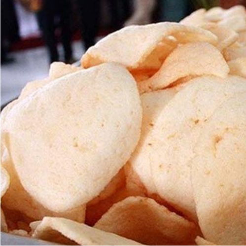 Raw Prawn Cracker 500gr | Krupuk Udang Ny Siok | 1 Carton Oval 18pkt Stick 17pkt