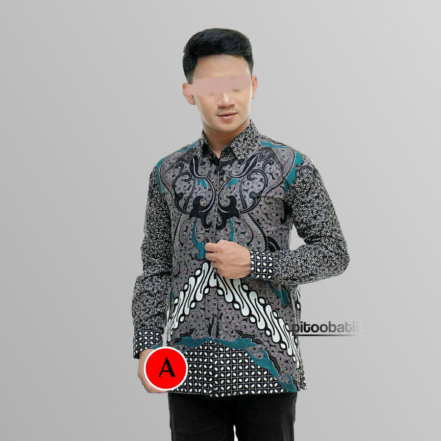 Kemeja Batik Pria Murah Lengan Panjang | Baju Batik Pria | Kemeja Pria
