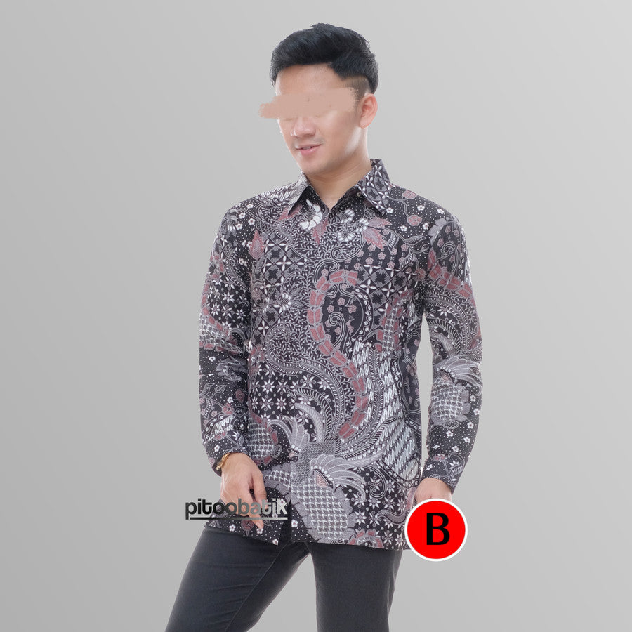 Kemeja Batik Pria Murah Lengan Panjang | Baju Batik Pria | Kemeja Pria