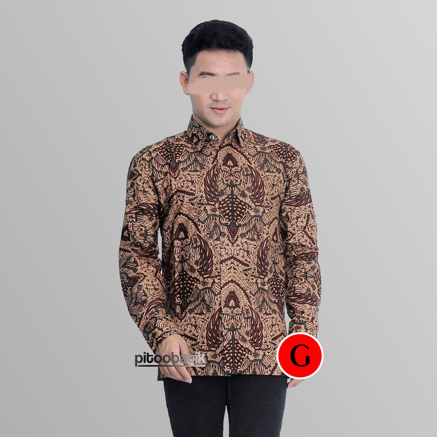 Kemeja Batik Pria Murah Lengan Panjang | Baju Batik Pria | Kemeja Pria