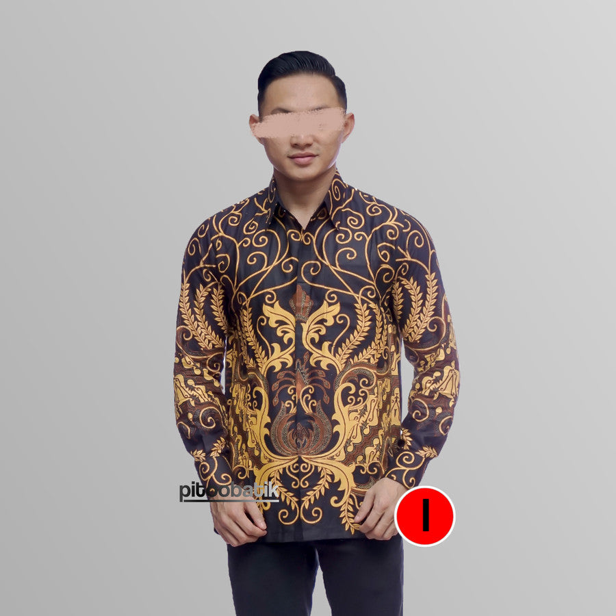 Kemeja Batik Pria Murah Lengan Panjang | Baju Batik Pria | Kemeja Pria