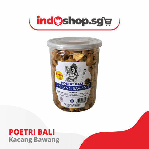 Poetri Bali Garlic Peanut Snacks – Authentic Balinese Savory Crunch