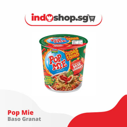 WHOLESALE Pop Mie Cup Bundle of 12 x @75GR | 1 Carton Mix Flavors | Instant Noodle