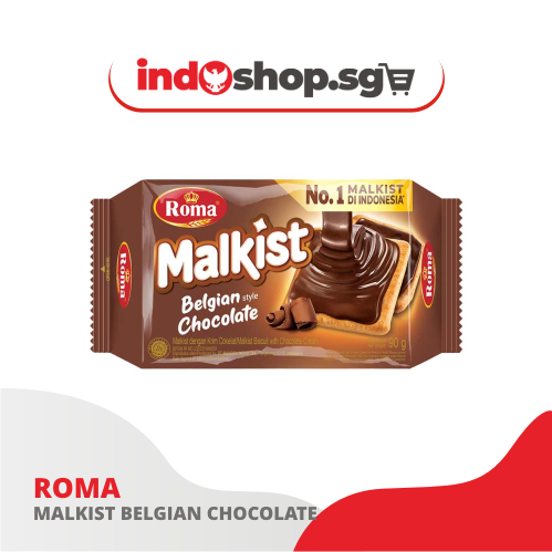 Roma Malkist Abon / Belgian Chocolate bundle 4 pcs