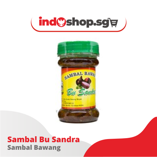 Bu Sandra Chili Paste Ready To Eat | SBY 150 gram | Indonesian Chili
