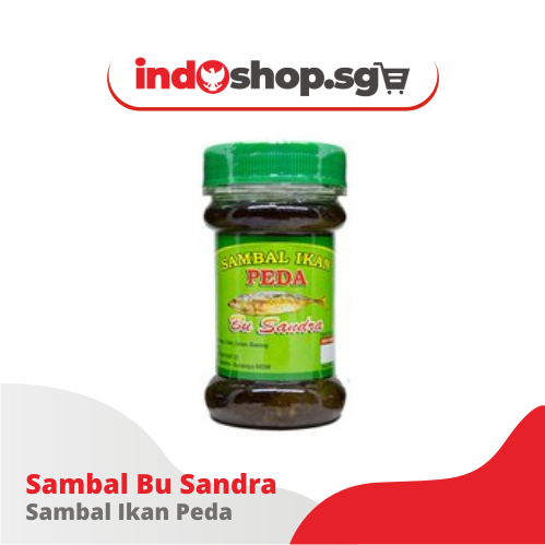 Bu Sandra Chili Paste Ready To Eat | SBY 150 gram | Indonesian Chili