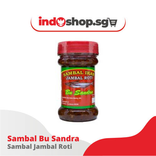 Bu Sandra Chili Paste Ready To Eat | SBY 150 gram | Indonesian Chili
