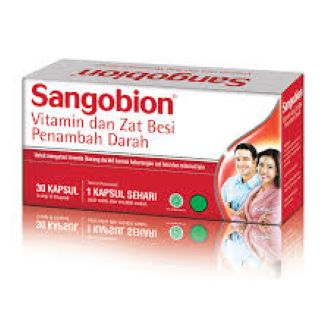 Sangobion capsul 1 strip