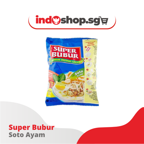 Instant Porridge Super Bubur Abon Sapi & Ayam 45 gr | Beef Floss Instant Porridge | Chicken Instant Porridge