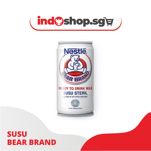 WHOLESALE Milk Carton | Bear Brand Susu Beruang | Indonesian Bear Milk (1 Carton 30 tins)