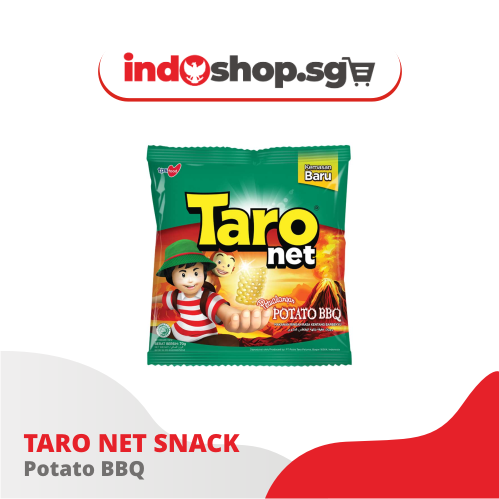 Potato Snack Taro Net Snack 32GR | Seaweed | Barbecue BBQ | Cowboy Steak | Italian Pizza #indoshop#