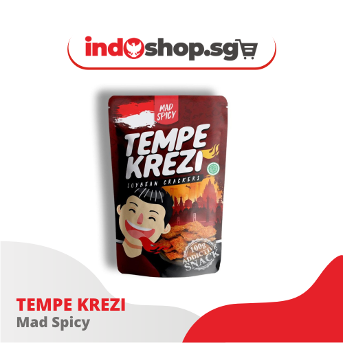 Tempe Chips | Keripik Tempe Krezi 100 gr | Tempeh Chips