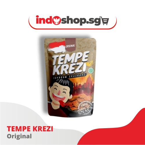 Tempe Chips | Keripik Tempe Krezi 100 gr | Tempeh Chips