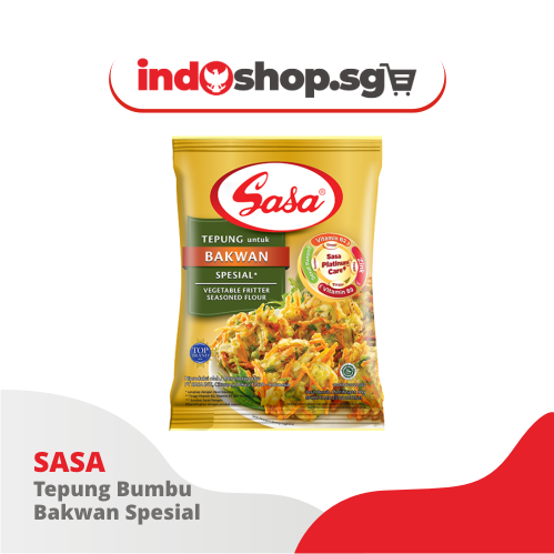 Sasa Tepung Bumbu | Bakwan | Vegetable Fritters | Ayam Goreng | Tempe Tahu Goreng | Pisang Goreng | 75gr - 90gr