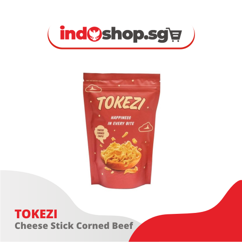 Tokezi Keripik Cheese Stick Keju Gurih (original cheese / kornet keju)