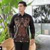 KEMEJA BATIK PRIA LENGAN PANJANG BIG SIZE JUMBO MLXLXXL 3XL sampe10XL