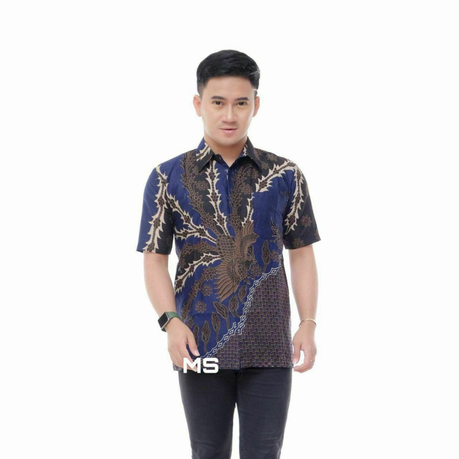 KEMEJA BATIK PRIA UKURAN JUMBO XXL XXXL XXXXL XXXXXL 2XL 3XL 4XL 5XL