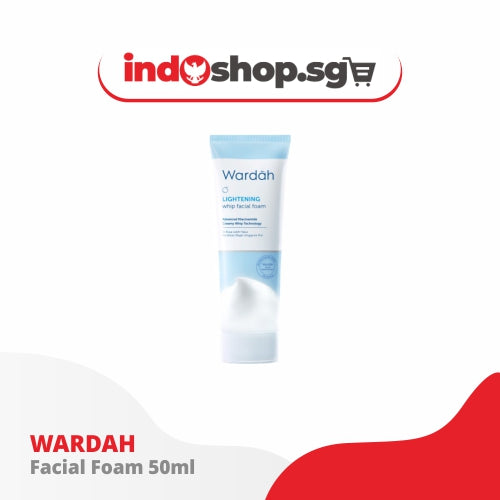 WARDAH Lightening Whip Facial Form 50ml - Facial Wash untuk Kulit Berminyak