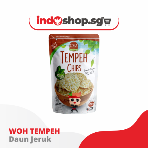 Woh Tempeh Chips 100 gr | Balado/Hot and Spicy | Barbecue | Seaweed #indoshop#