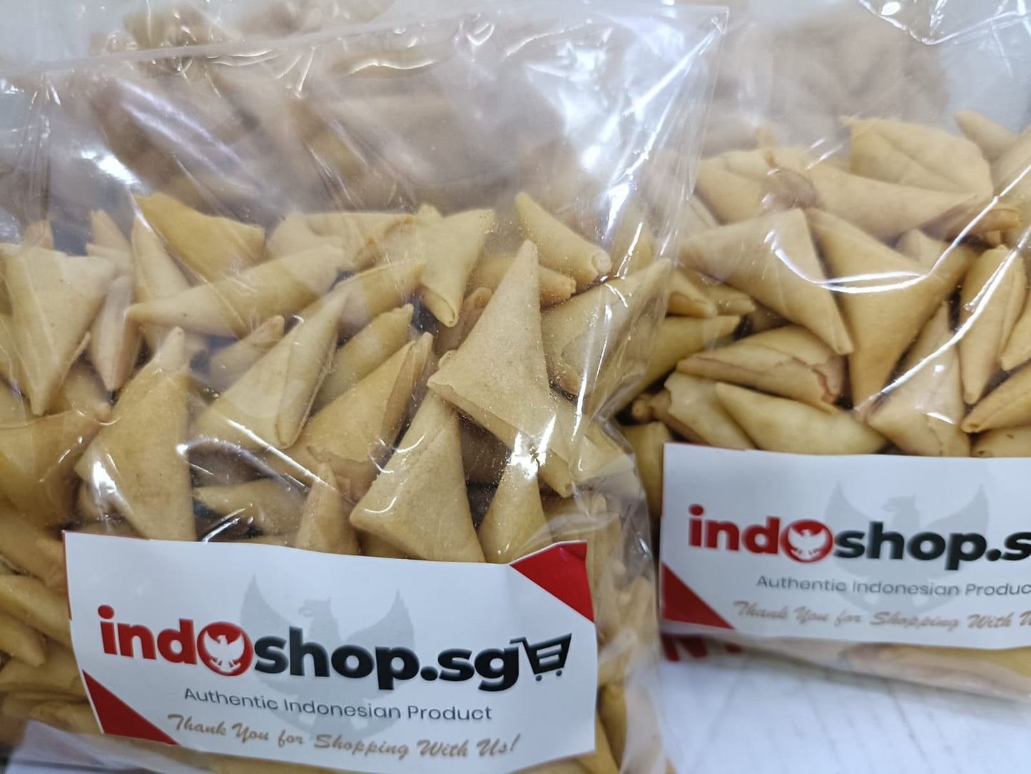 WHOLESALE Shrimp Spring Roll Samosa Sarikaya - 1 Carton Samosa 3KG Sumpia 5KG