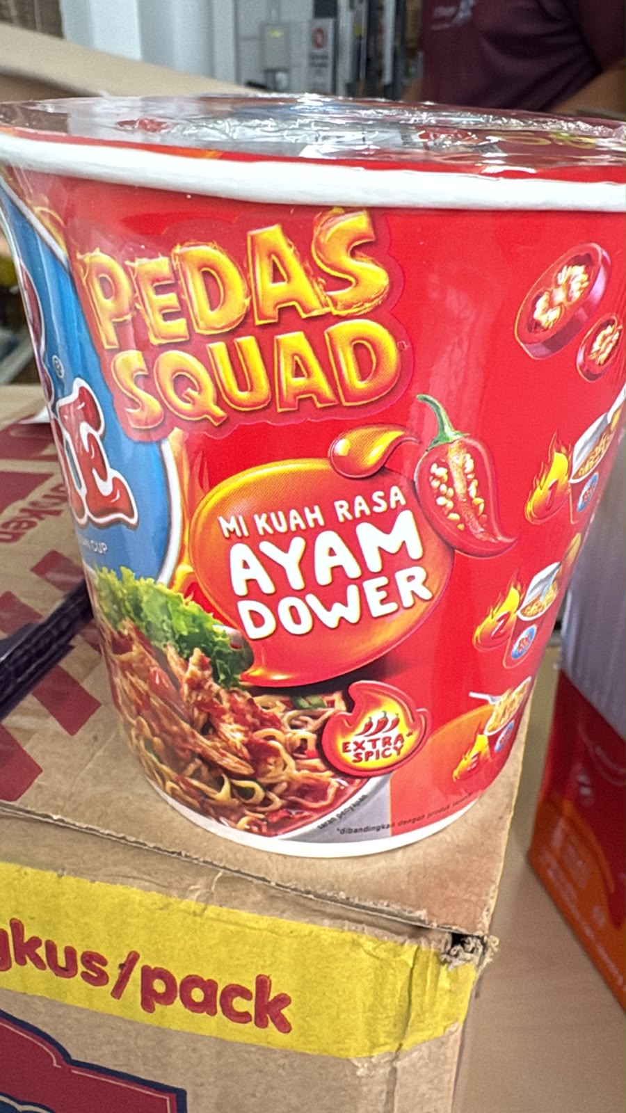 WHOLESALE Pop Mie Cup Bundle of 12 x @75GR | 1 Carton Mix Flavors | Instant Noodle