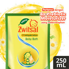 Zwitsal Bath Natural Telon Oil Pouch 250ml