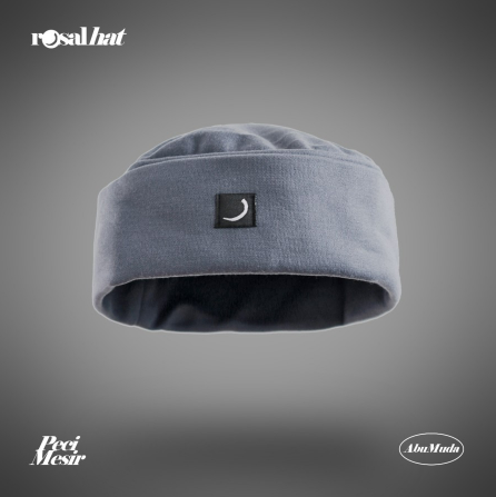 Hajj Cap | PRIA Afghan Cap - Rosal Hat Cap - Men | Rosal Peci Lipat Mesir Rosalhat Peci Sholat Kopiah