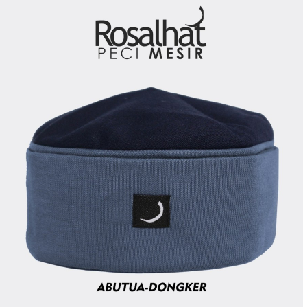 Hajj Cap | PRIA Afghan Cap - Rosal Hat Cap - Men | Rosal Peci Lipat Mesir Rosalhat Peci Sholat Kopiah