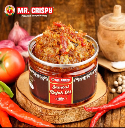 Chili Ready to eat | Sambal Mr Crispy | Cumi Asin | Petai | Jengkol | Bajak Ebi | Teri Medan #indoshop#