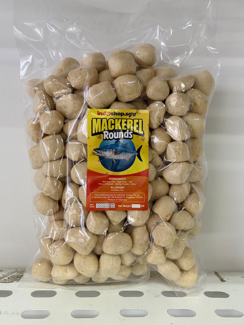 Mackerel Fish Crackers Ready to eat 200gr | Kerupuk Getas Ikan Tenggiri Cap Pagoda Mas Indoshop