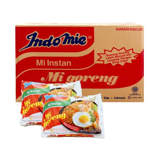 Indomie Instant Noodle 1 Carton 40 pcs | Mie Goreng | Ayam Bawang | Ayam Spesial | Soto Mie | Kaldu Ayam | Kari Ayam