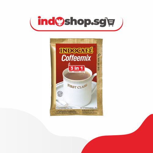 Instant Coffee with Creamer | Indocafe Coffeemix / Indocafe / 10 sachet ( 1 RENCENG )