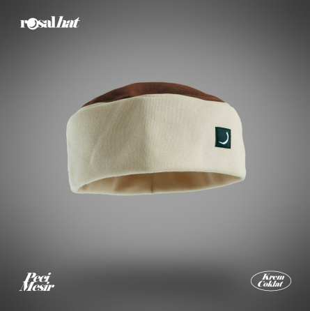 Hajj Cap | PRIA Afghan Cap - Rosal Hat Cap - Men | Rosal Peci Lipat Mesir Rosalhat Peci Sholat Kopiah