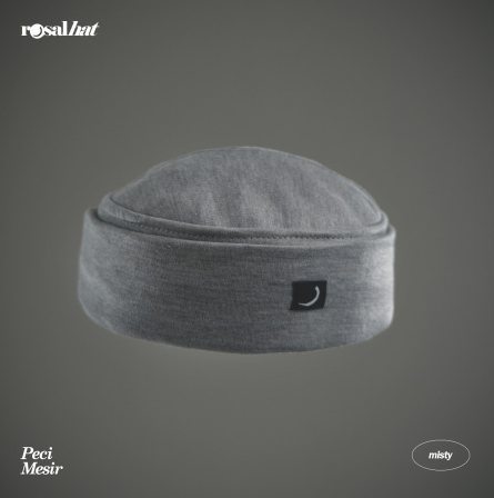 Hajj Cap | PRIA Afghan Cap - Rosal Hat Cap - Men | Rosal Peci Lipat Mesir Rosalhat Peci Sholat Kopiah