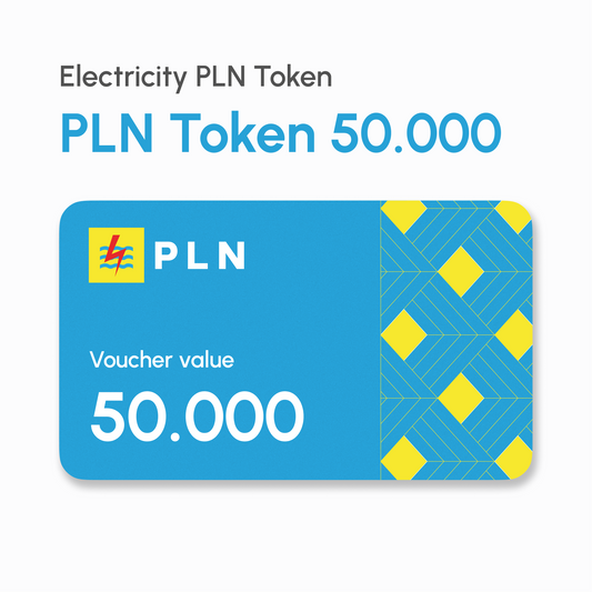 PLN Electricity Token 50.000 | #Digital_Indoshop.sg