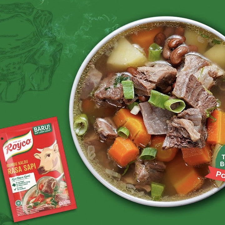 Royco Chicken Beef Seasoning Bumbu Kaldu Ayam 220 gr / Sapi 220 gr