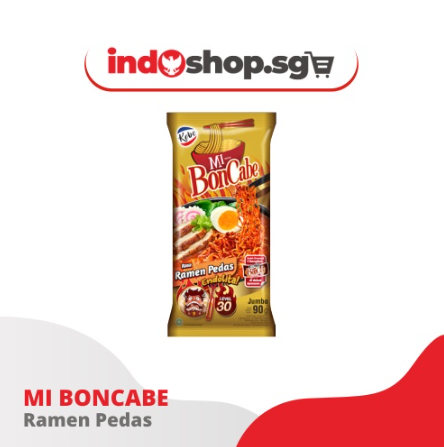 Instant Spicy Fried Noodle Bon Cabe Mie Goreng | Ramen Pedas | BonCabe #indoshop#